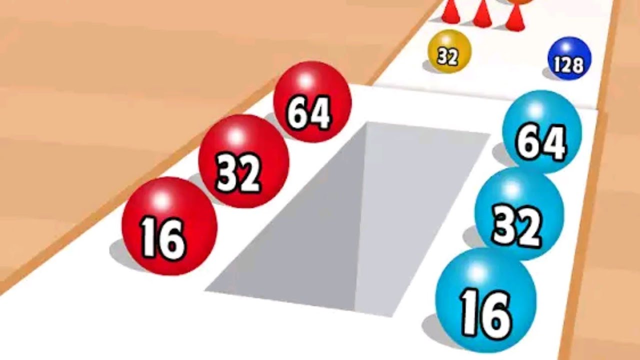 Ball 2048 Run-Dancing Balls Fun All Levels 1 To 20 Gameplay Part 1