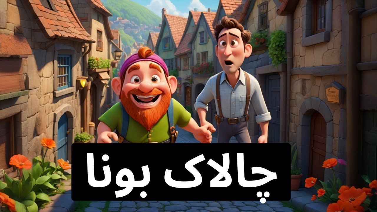 The Clever Dwarf's Prank cartoon in urdu/ hindi Urdu story for kids Moral Lesson@UrduStoryClub