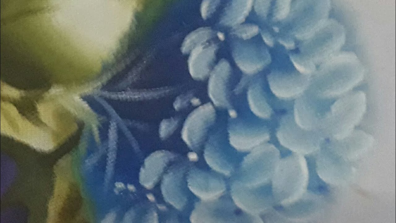 Como Pintar Hortênsias