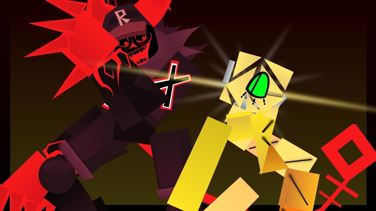 GUEST 666 VS HARKEN (Forsaken VS DOD Animation)