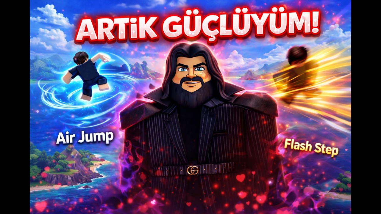 Air Jump, Aura, Flash Step!! - Roblox Blox Fruits Türkçe Bölüm #2