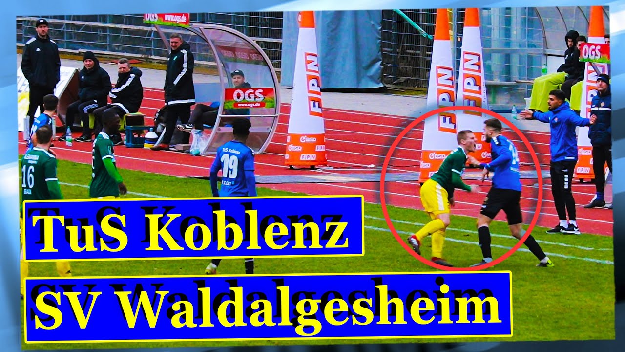 Oberliga Hauptrunden Abschluss TuS Koblenz - SV Alemannia Waldalgesheim | Fußball Stadionvlog