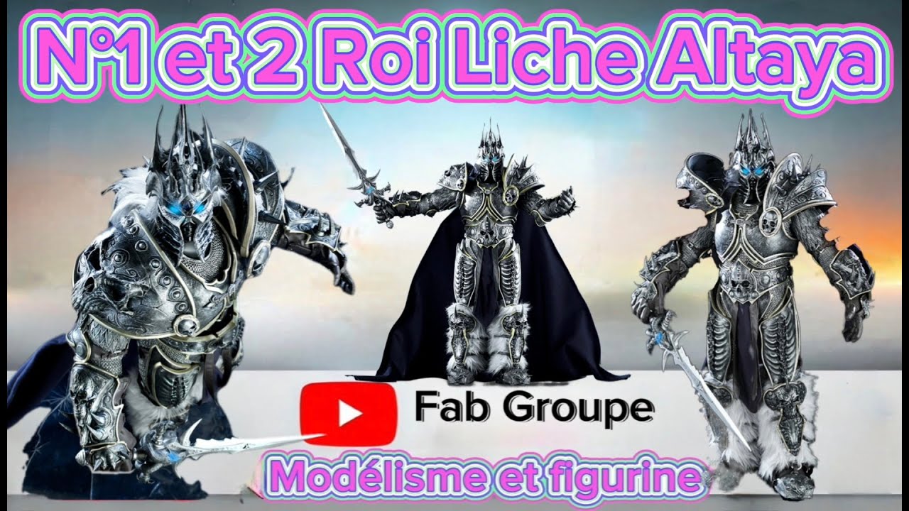 N°1 et 2 Roi Liche Altaya