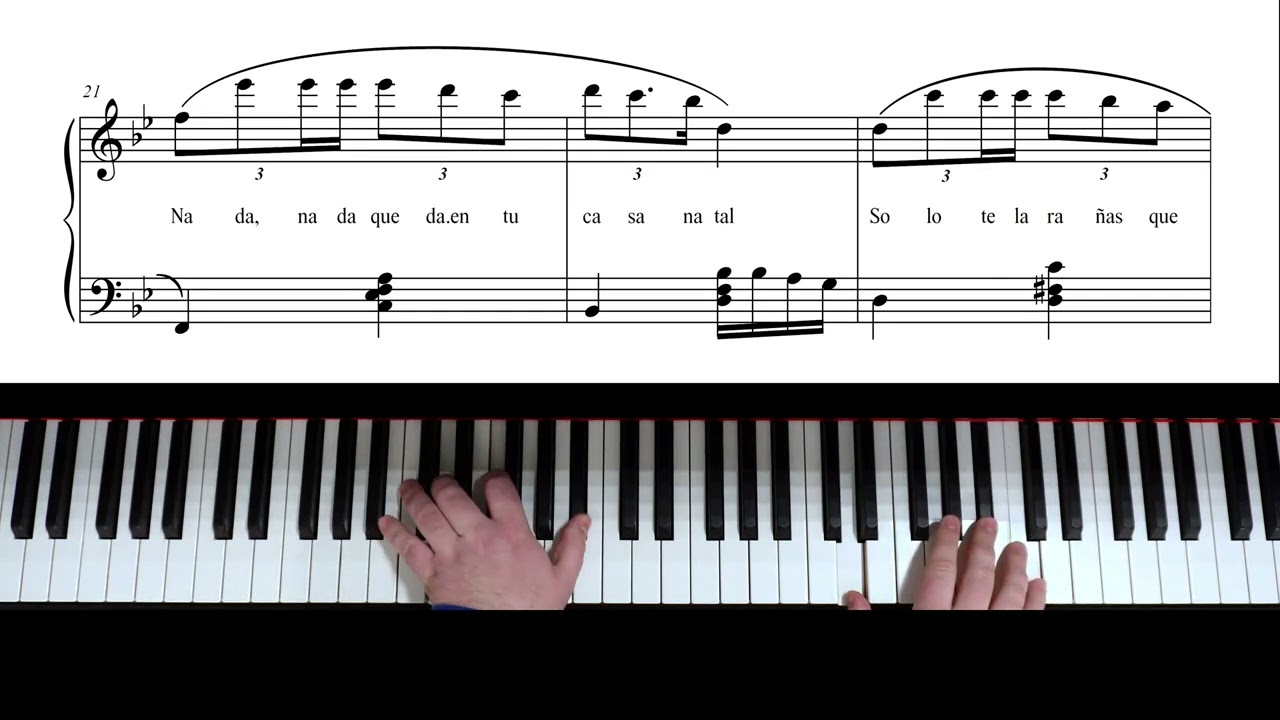 Nada - Tango | Versión Piano + Partitura Gratis | Free Sheet Music