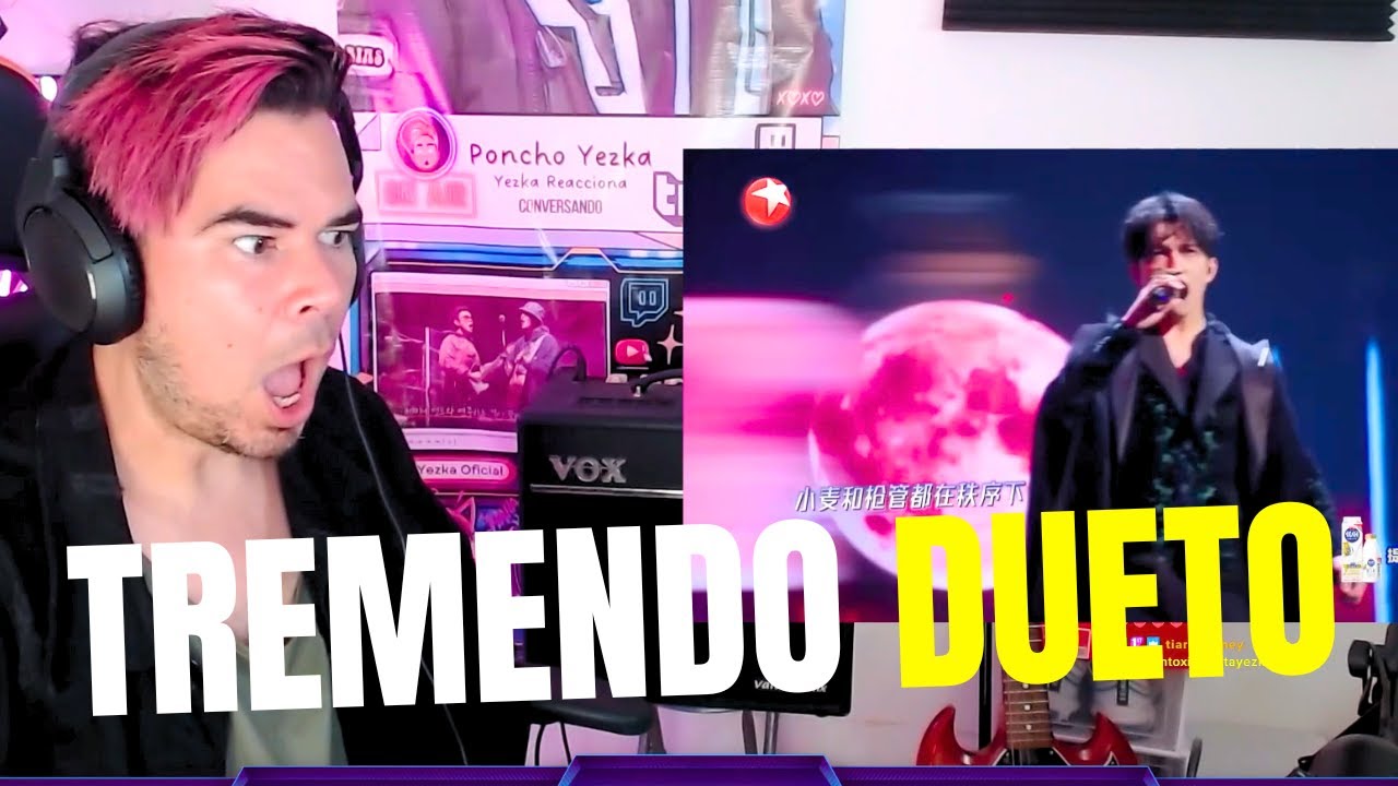 Dimash - Red Moon Rules (En vivo) | Yezka Reacciona