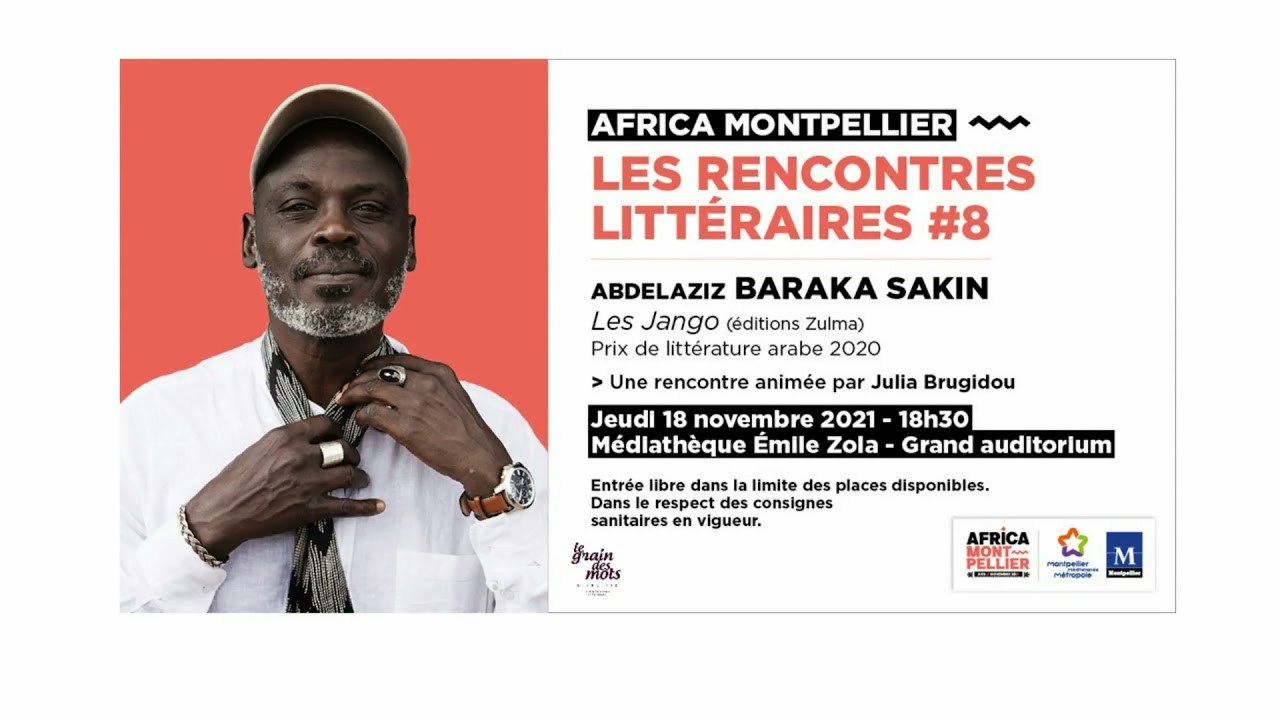 Rencontre litt&eacute;raire avec Abdelaziz Baraka Sakin pour 