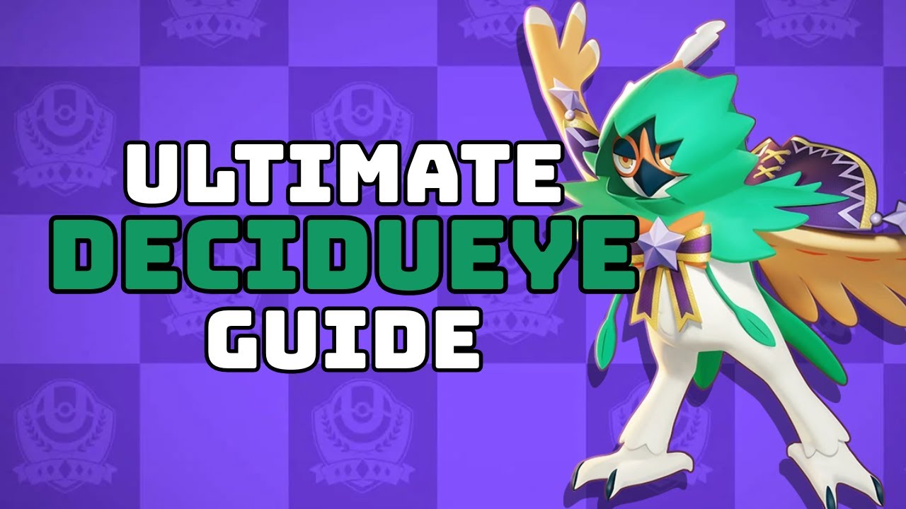 Вы неправильно играете за Decidueye | Гайд по Pokemon Unite