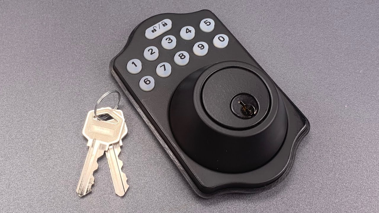 [995] Amazon Basics Electronic Keypad Deadbolt Picked FAST
