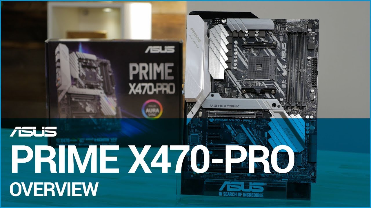 ASUS PRIME X470-PRO Motherboard Overview