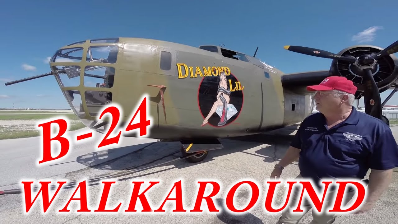 B-24 / LB-30 Liberator Diamond Lil Walkaround
