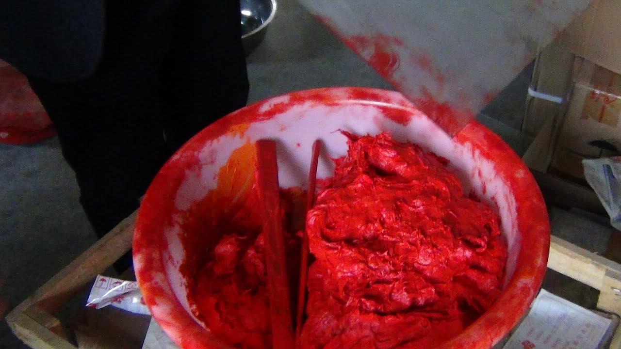 What the Traditional Red Seal Ink Paste is Made of? a tour in China with Victoria and Henry Li