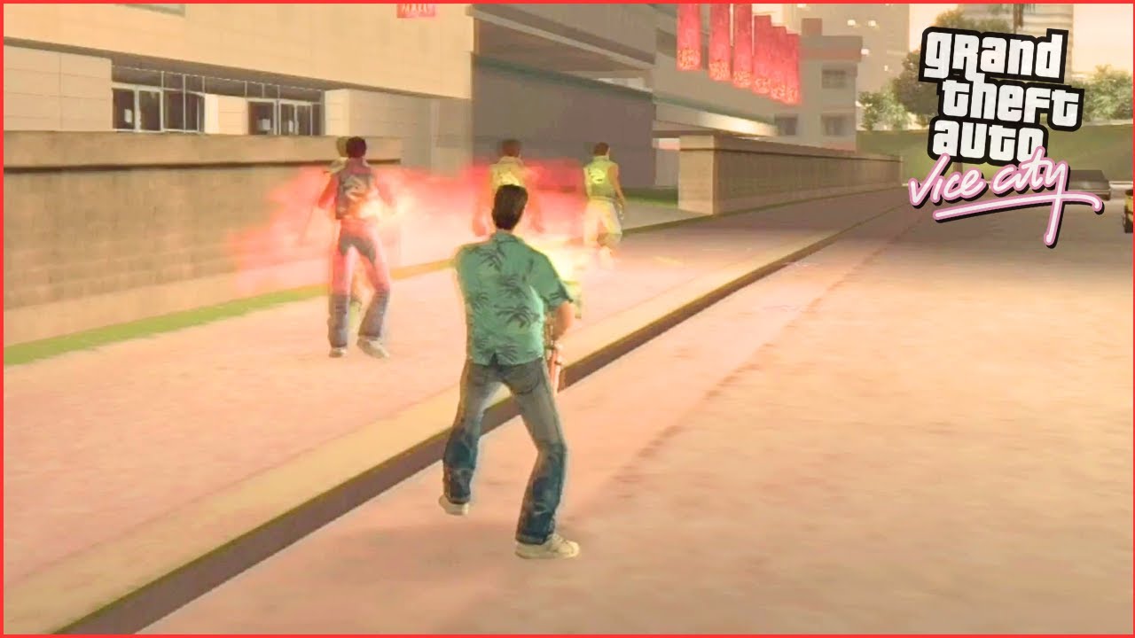 Flamethrower Is Lots Of Fun - GTA Vice City