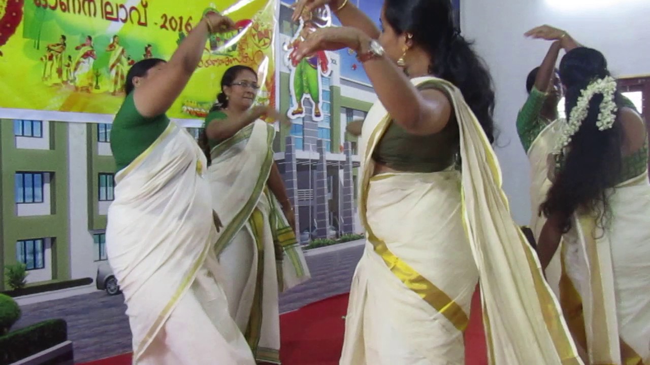 Teachers Dance on Onam Celebration Day at Good Shepherd CMI School, kunnamkulam.