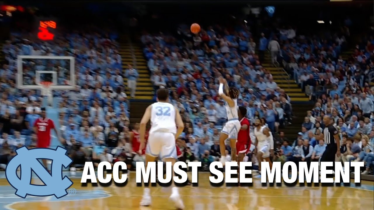 RJ Davis Launches It From Deep To Beat The Clock | ACC Must See Moment