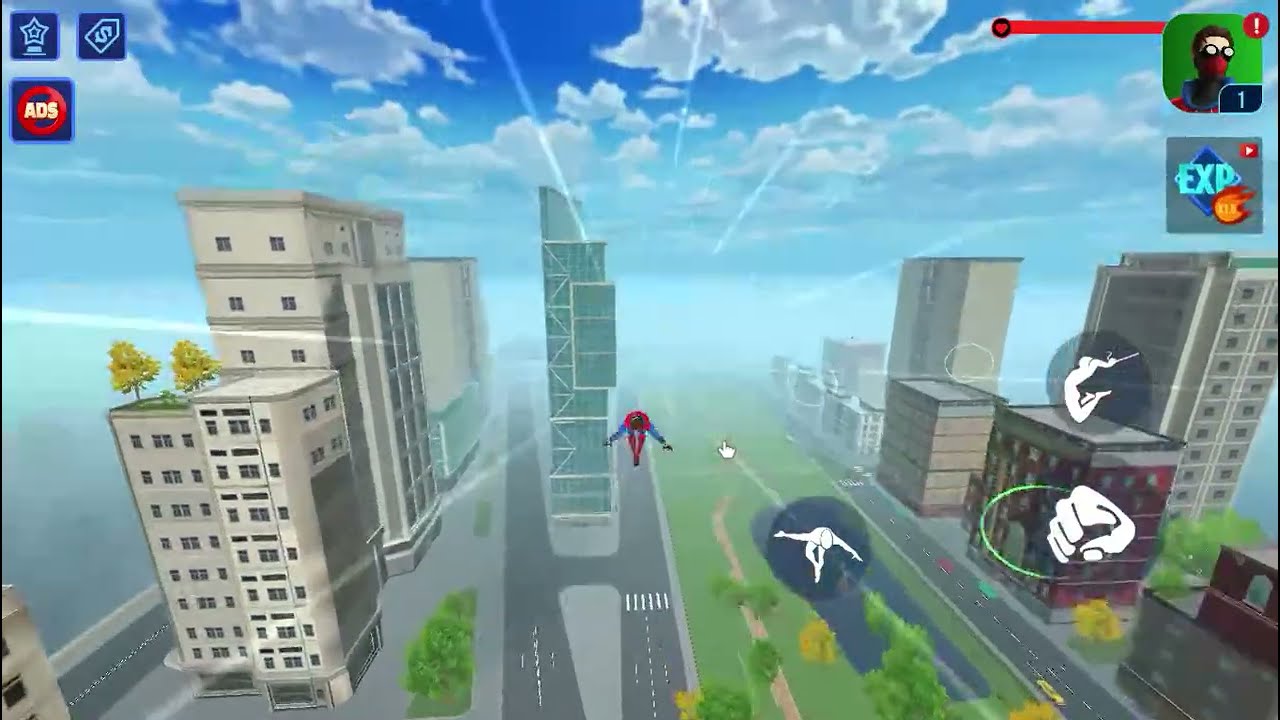playing first time spider fighting game