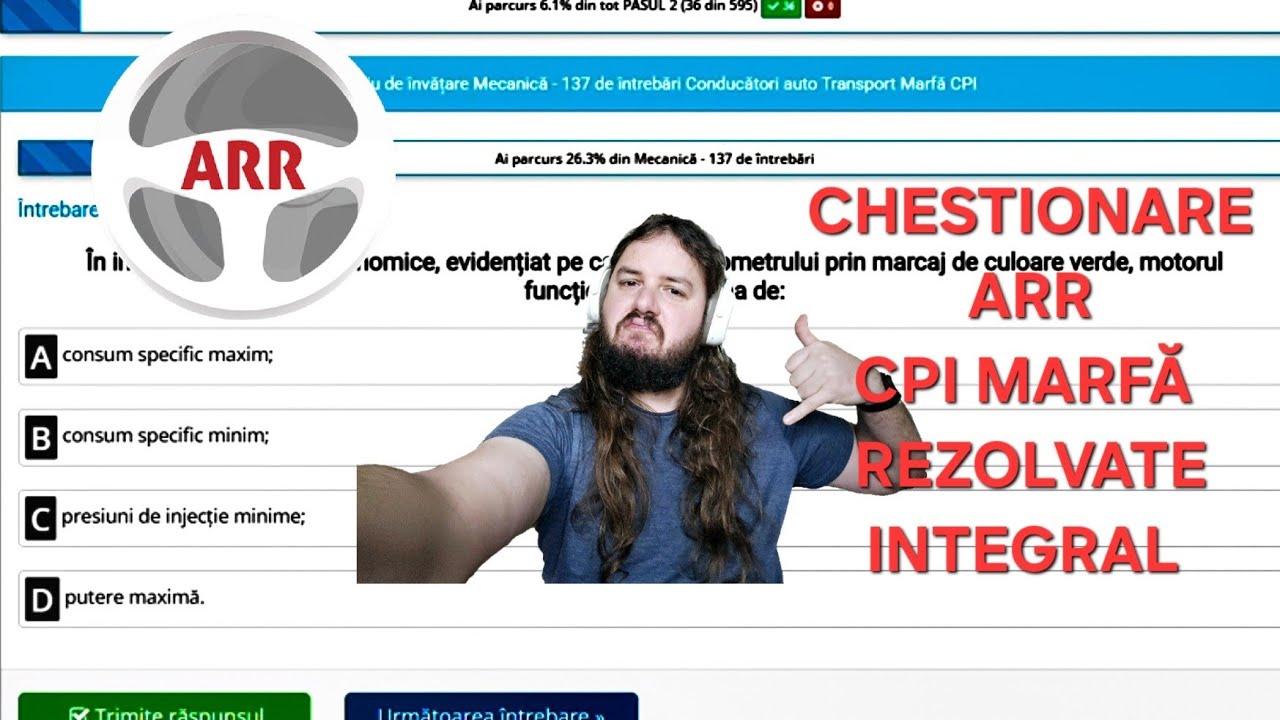 Toate Chestionarele Rezolvate CPI MARFĂ de pe ARR- ATESTATE