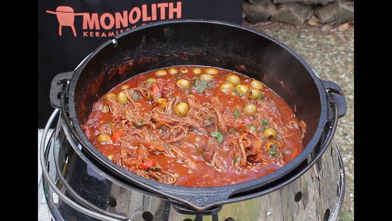 Ropa Vieja - Kubanischer Rindfleischeintopf