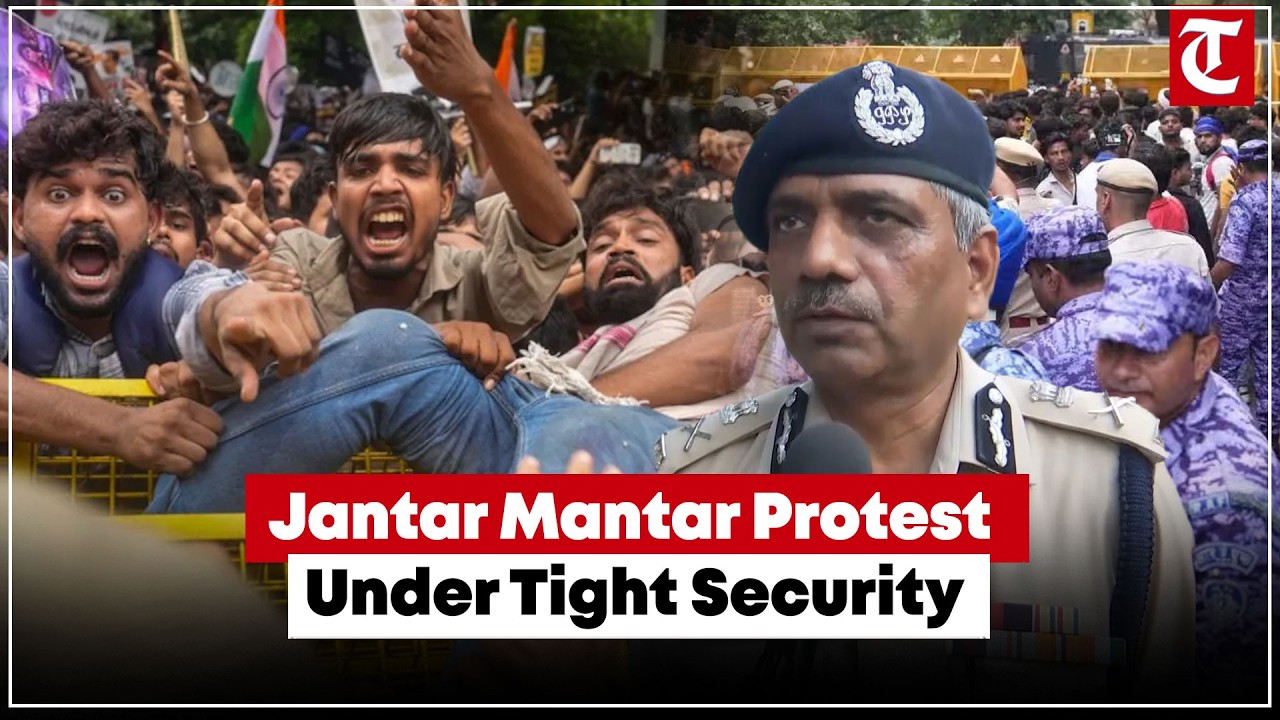 Jantar Mantar CJP Protest Continues Peacefully as Delhi Police Maintain Tight Security