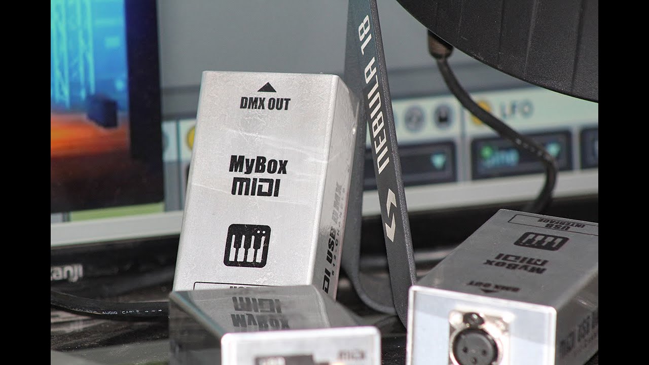 Interface  MIDI USB DMX Automatización en CUBASE
