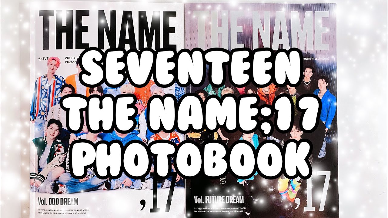 ♡ seventeen | unboxing the name; 17 photobook + weverse pobs! ♡
