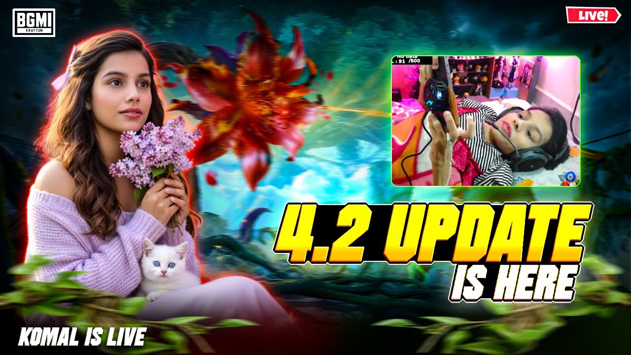 BGMI LIVE 4.2 UPDATE IS HERE 🔥TEAMCODE & 1V1 TDM #shortslive #shortsfeed #bgmilive #pubglive