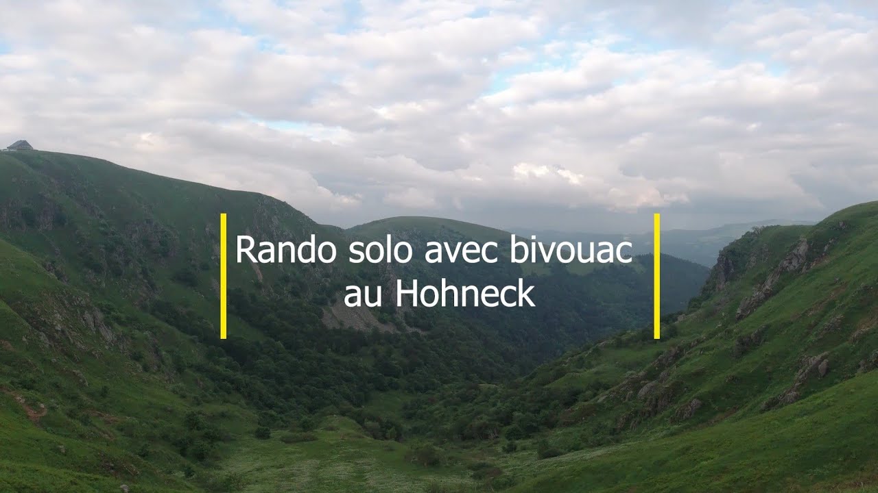 Rando solo avec bivouac au Hohneck