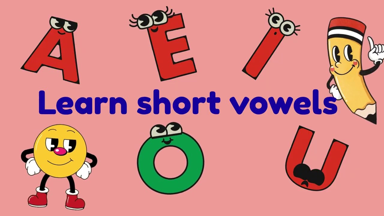 Short Vowel Sounds made easy | Phonics for kids. #learntoread #phonics #reading practice#vowels