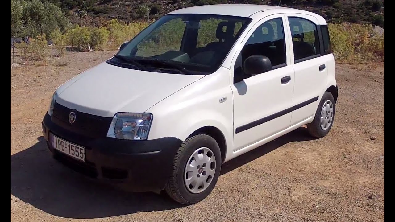 2011 Fiat Panda обзор на русском языке