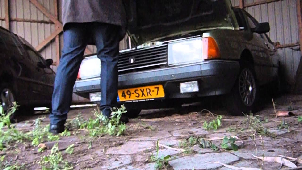 Startup Simca Talbot Solara GLS of 1981 after more then 5 months not running!