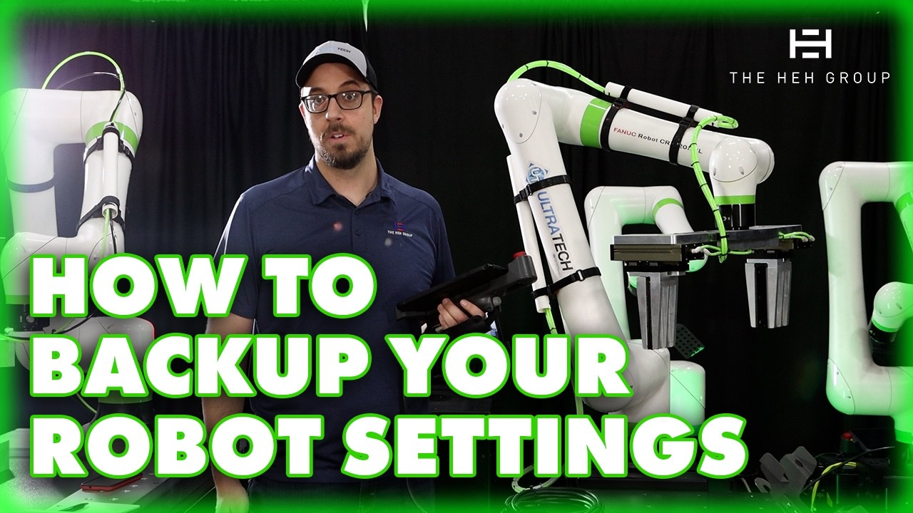 How to Backup Settings on a Fanuc CRX Robot | The HEH Group