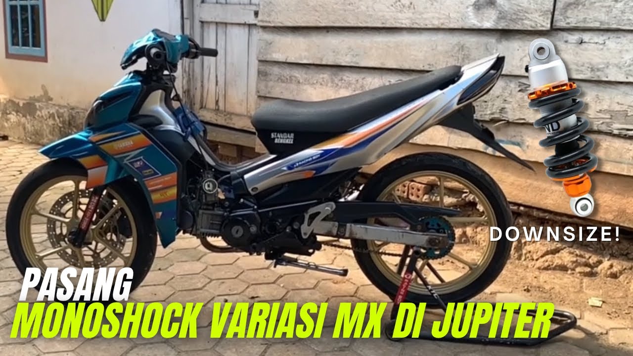 PASANG MONOSHOCK VARIASI JUPITER MX DI JUPITER Z ROBOT