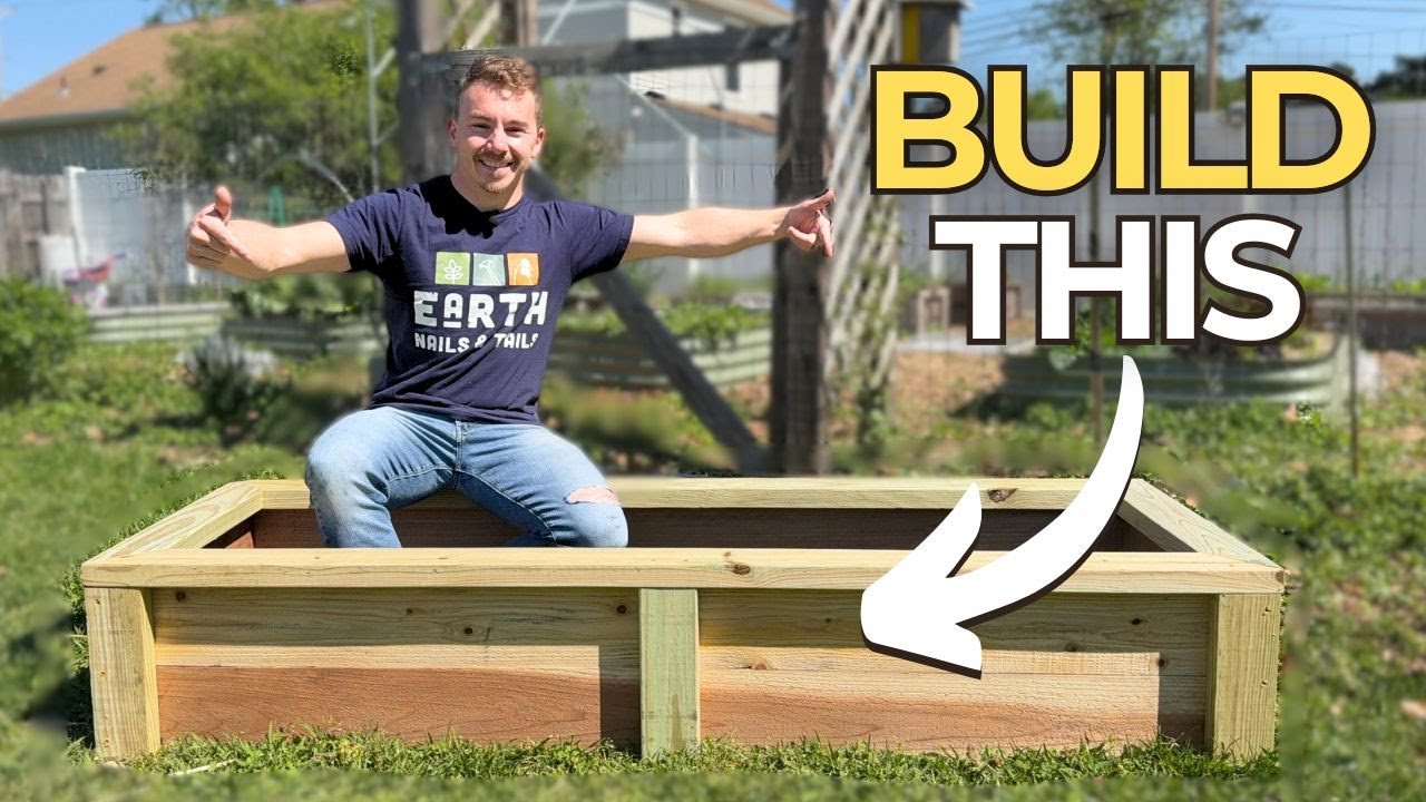 DIY Raised Garden Bed - Beautiful, Affordable & Long Lasting