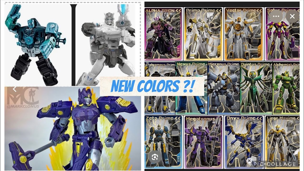 AGE OF THE PRIMES COMING IN TF ONE COLORS ?! HASBRO PULSE WAS A WASTE and MORE !