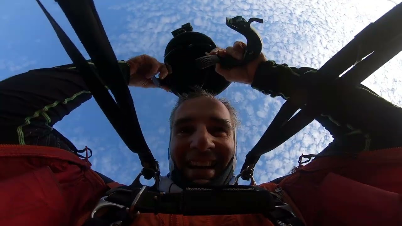 Wingsuit Jump Paramotor Chest wiew