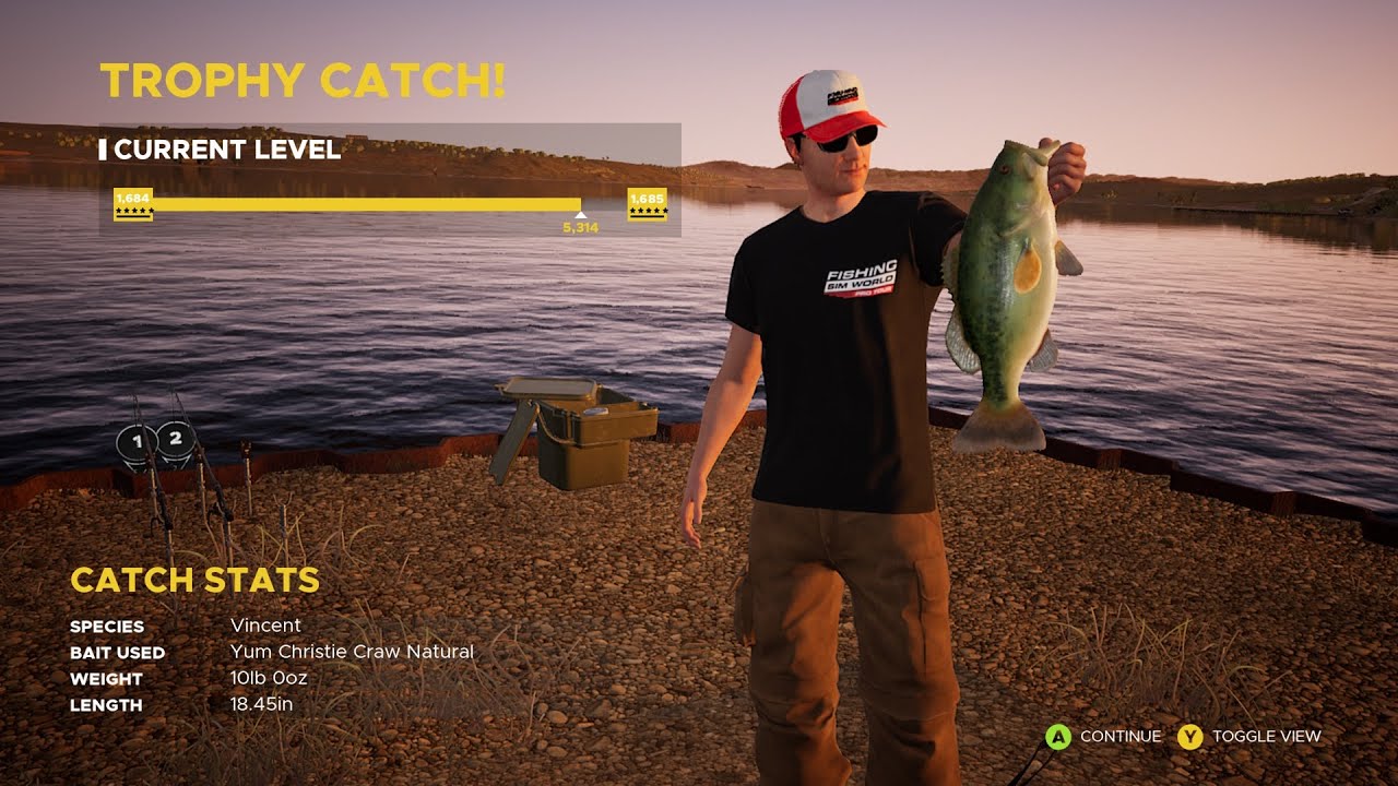Fishing Sim World Pro Tour Vincent Lago Del Mundo
