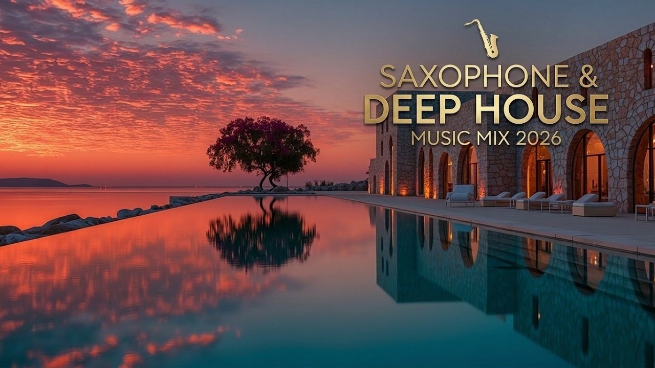 Smooth Sax Deep House Mix | Relaxing Chill Music for Your Luxury Resort Vibes