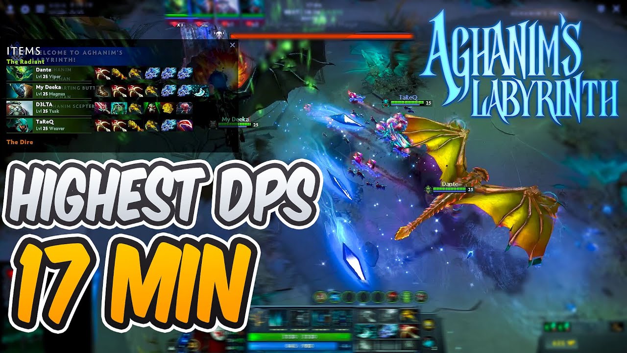 Best Line Up For Speed Run Aghanim Labyrinth Trial 17 Min