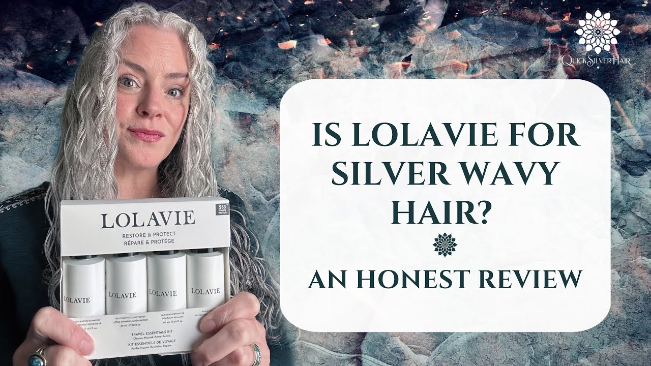 Подходит ли LolaVie для серебристых волнистых волос? | Джоли Кэмпбелл | QuickSilverHair