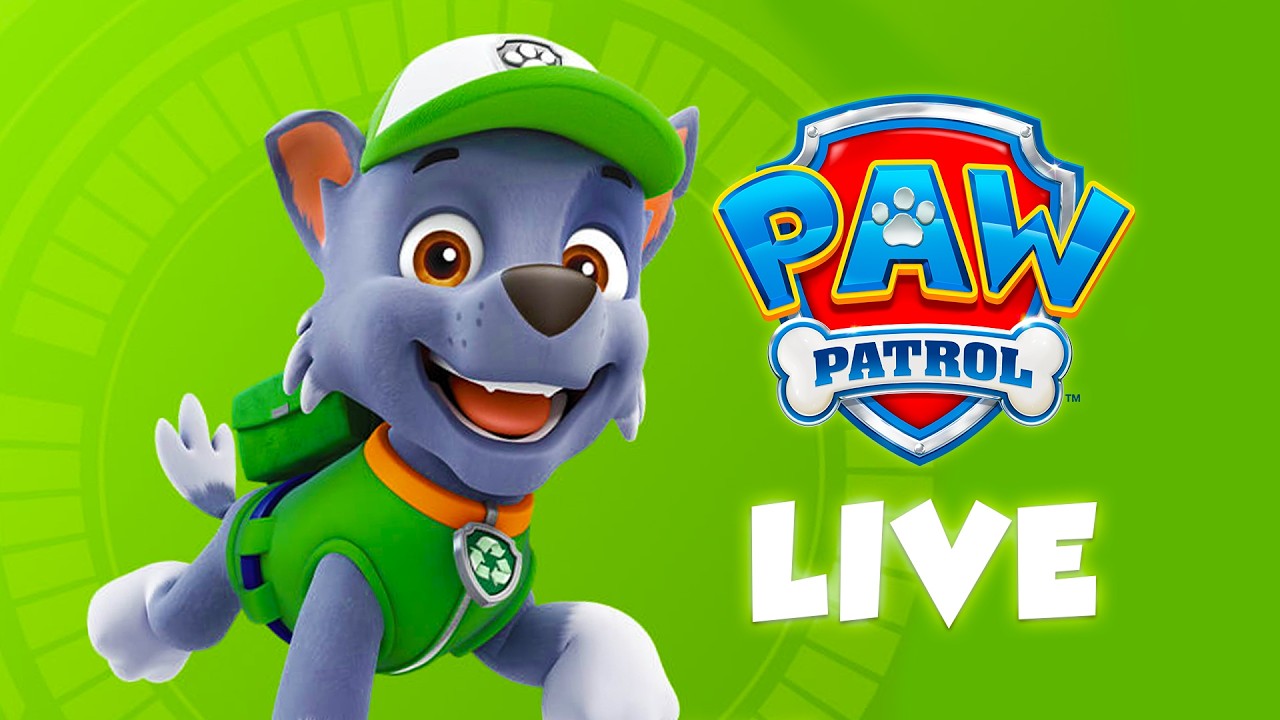 🔴 LIVE! 🔧 Rocky to the Rescue! ♻️ PAW Patrol Official