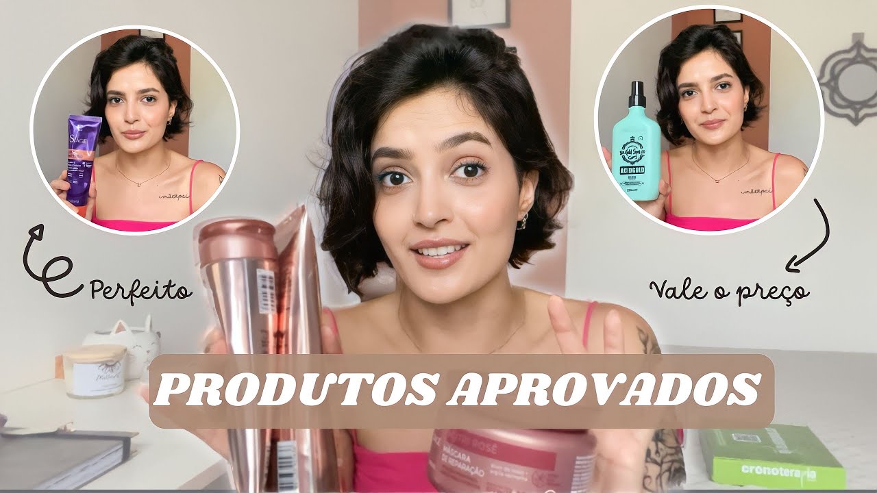 Produtos testados e APROVADOS para cabelo curto | Dicas de produtos incríveis