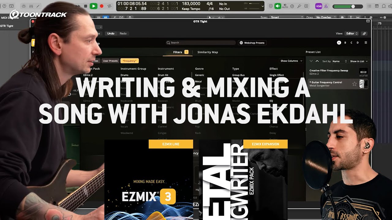 Writing and Mixing a Song with Jonas Ekdahl