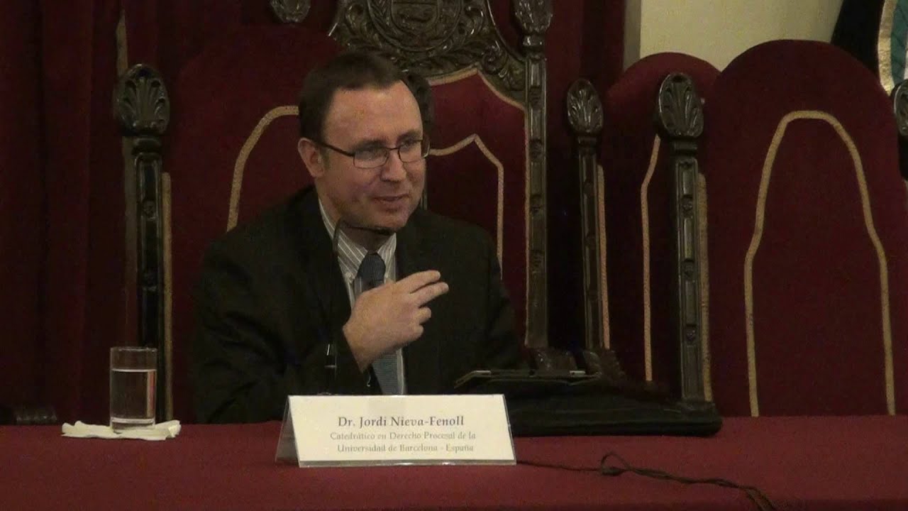 16/10/2015 - Doctor Jordi Nieva Fenoll - Conferencia Magistral