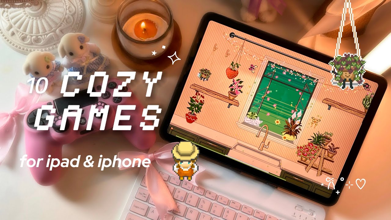 ⋆˙⟡ cozy games for ios 🎀🎮 | 10 cute & cozy games for ipad & iphone