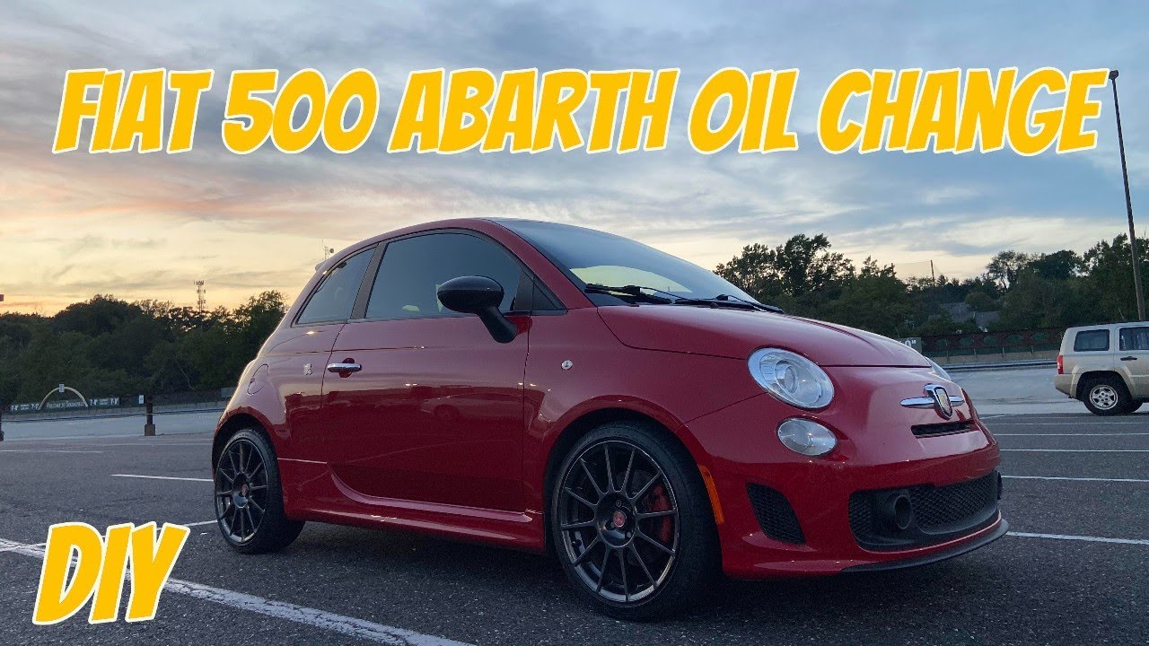 Fiat 500 Abarth Oil Change | Quick How To | Tips and Tricks for DIYers