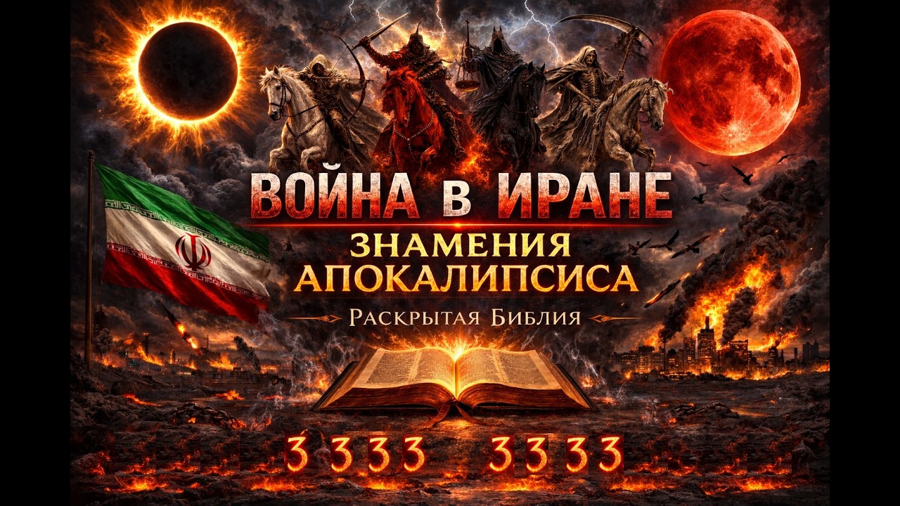 Война в Иране - Знамение Апокалипсиса‼️