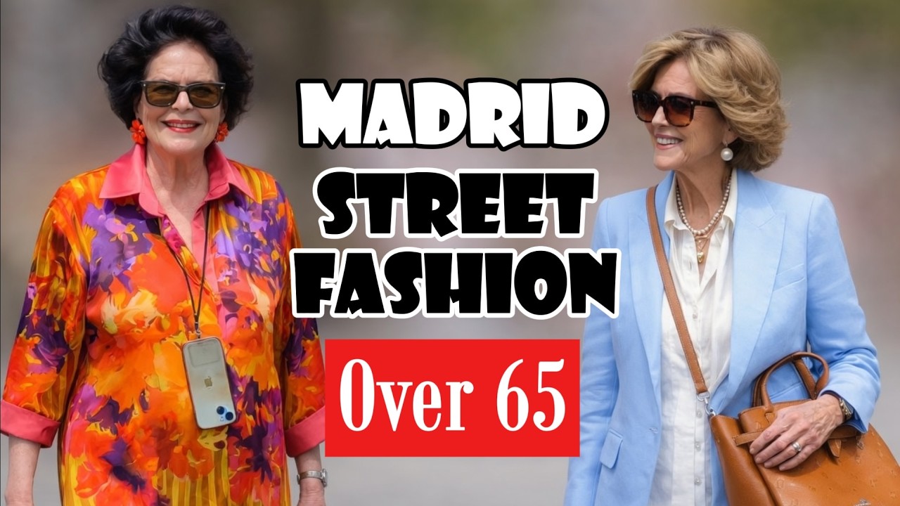 Madrid Spring Fashion After 65: The Stylish People You&rsquo;re Missing!