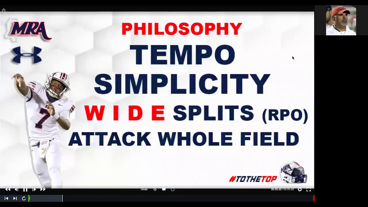 MRA Coach Herbert RPO Clinic