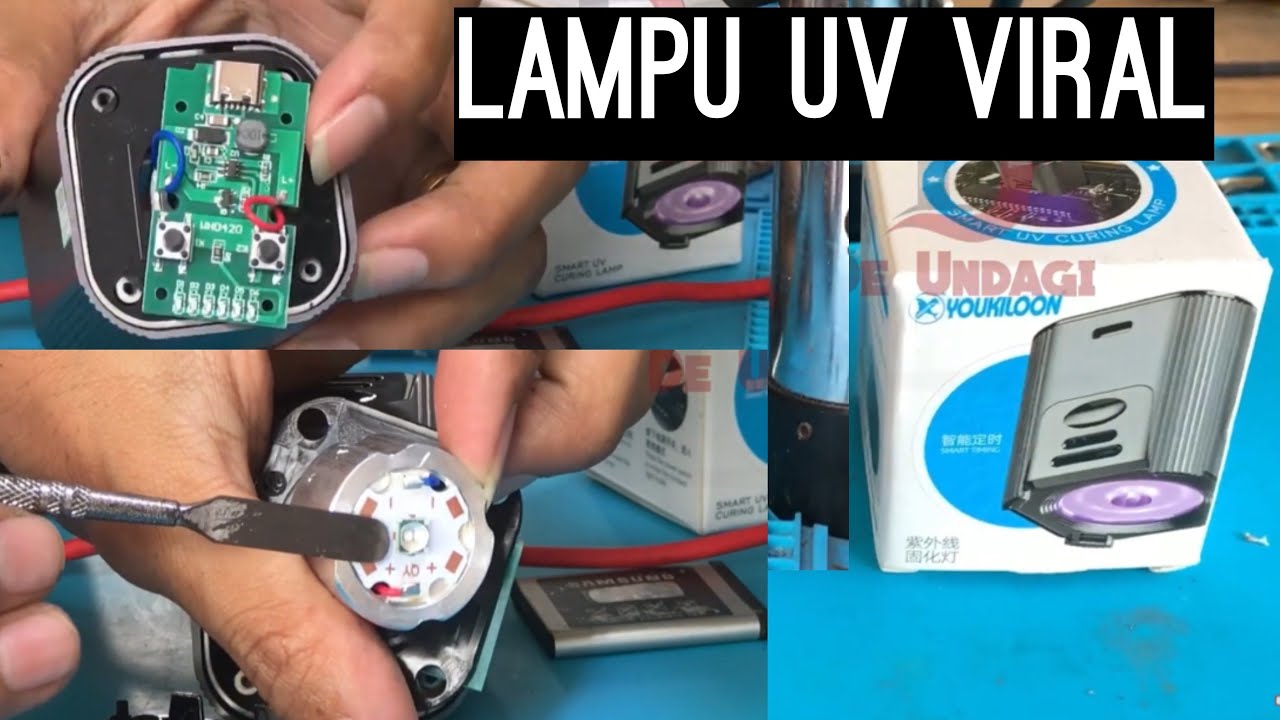Smart uv lamp / smart curing lamp yukiloon by sharkgsm