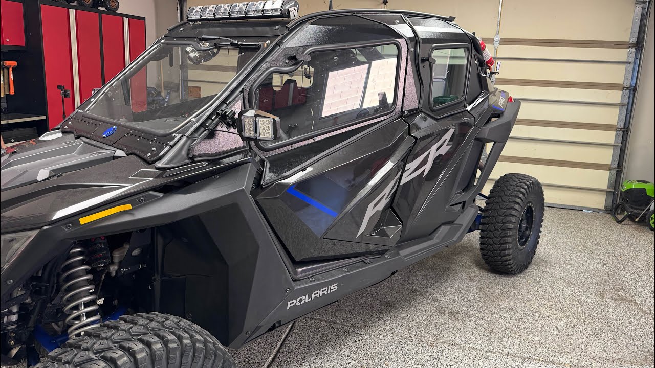 *UPDATED VERSION* RZR PRO XP 4 -SEAT VAULT ENCLOSURE 2019-2024 models