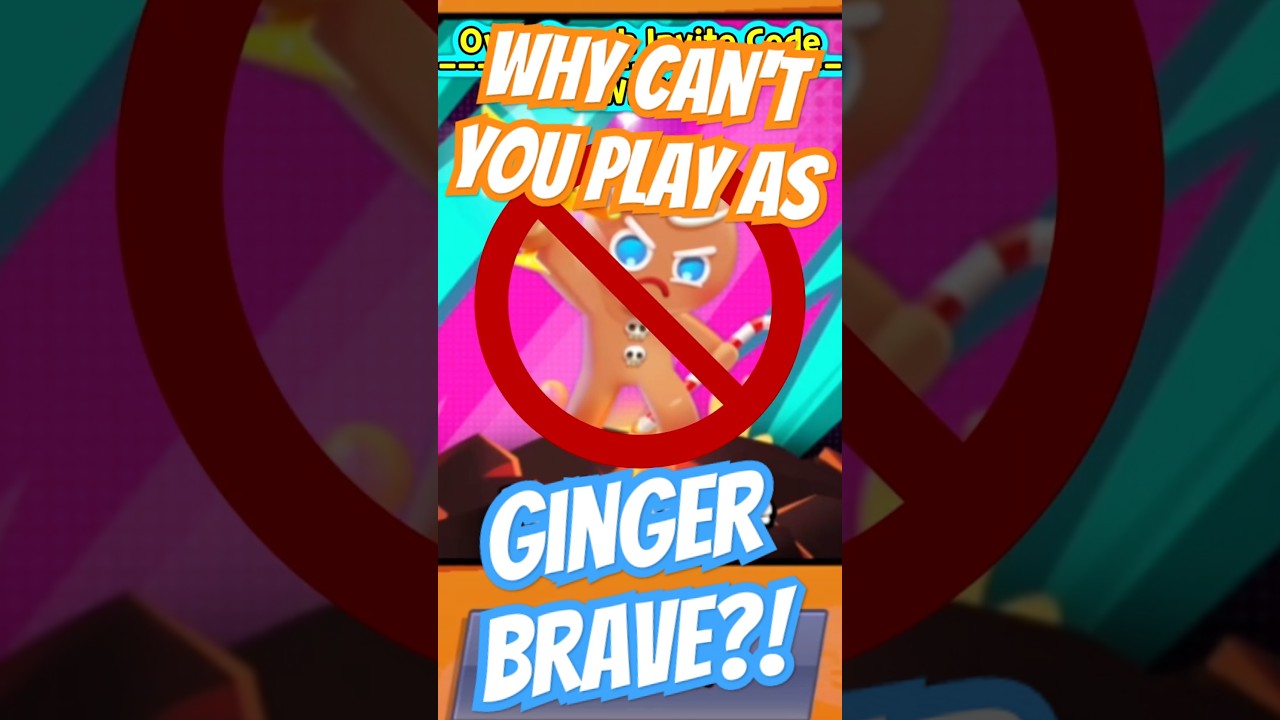 GingerBrave DOESN'T EXIST In This Cookie Run Game! #Shorts #CookieRun #CookieRunOvenSmash #OvenSmash